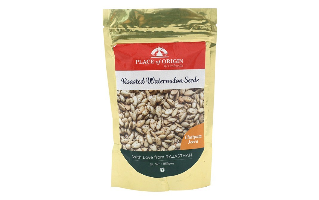 Place of Origin Roasted Watermelon Seeds    Pack  150 grams